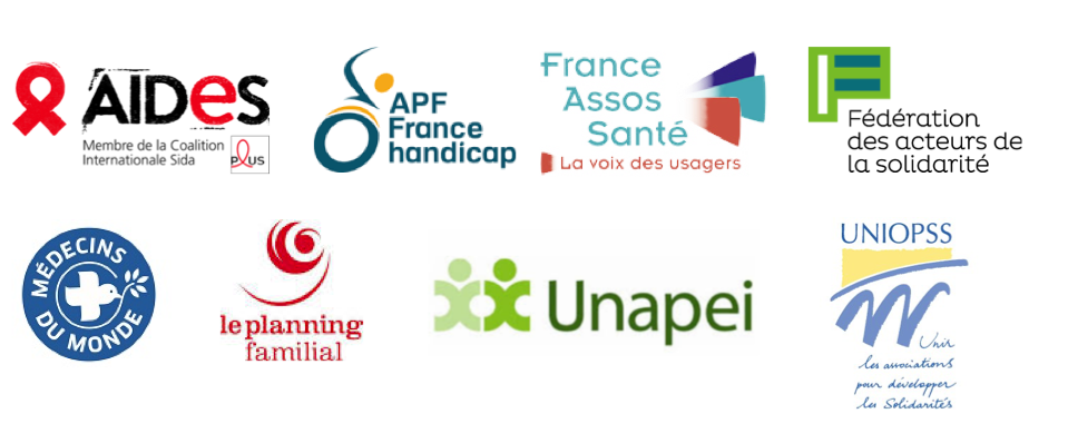 associations logos refus de soin santé discrimination