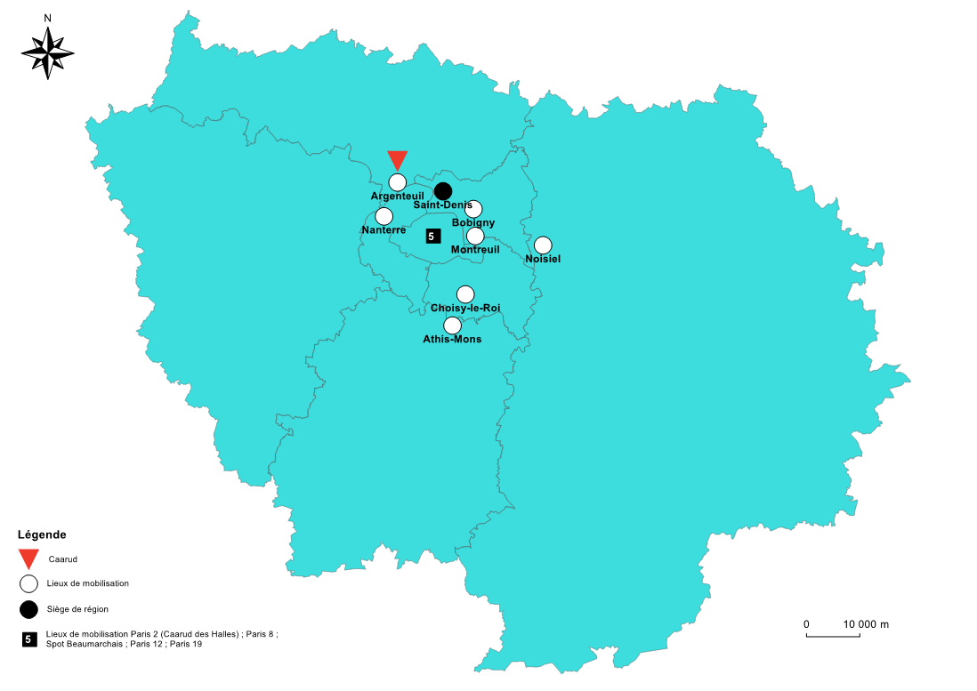 Organisation territoriale aides association asso vih sida ist hépatites santé sexuelle dépistage