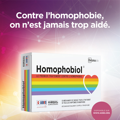 Homophobiol, le premier médicament contre l'homophobie