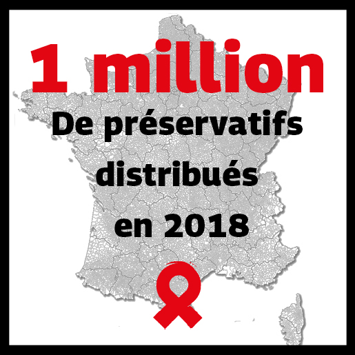 préservatifs externes internes distribués AIDES capotes 2018