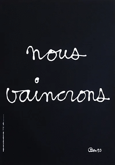 BEN "nous vaincrons"