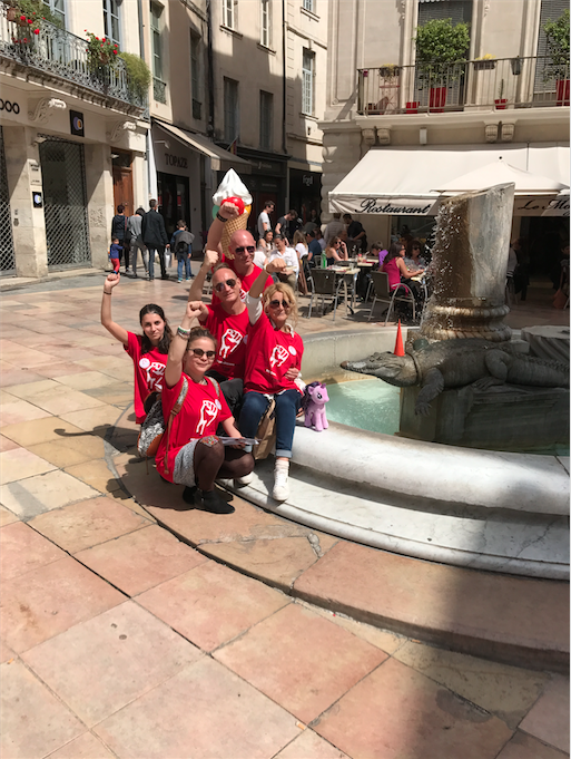 militants statue nîmes