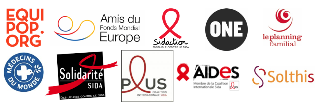 logos associations vih sida femmes santé fonds mondial