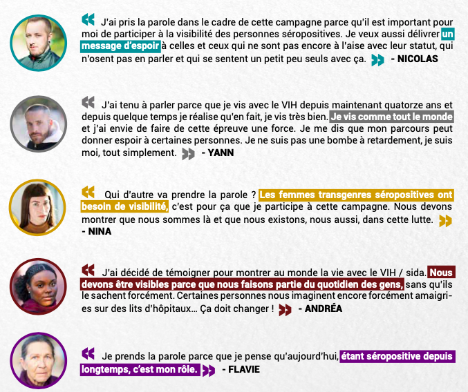 40 ans de lutte VIH #levihnempechepas personnes concernées pvvih séropositif séropositive témoignage prise de parole libération