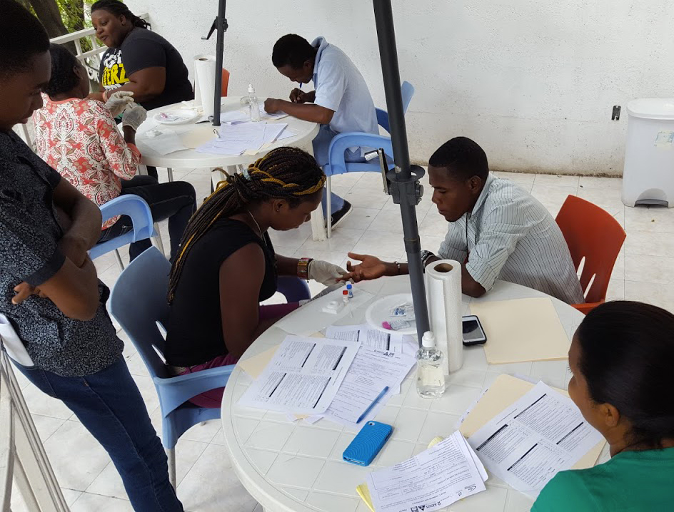 projet principe haïti république dominicaine prévention vih sida hépatites santé sexuelle dépistage trod
