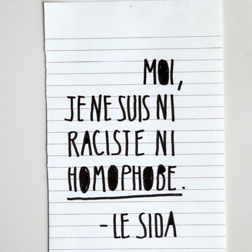 Moi, le sida