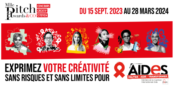 Mlle Pitch AIDES concours publicité grande cause