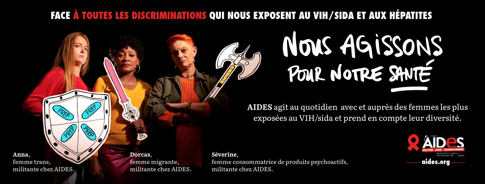 aides 8 mars journée internationale droits des femmes vih sida discriminations santé