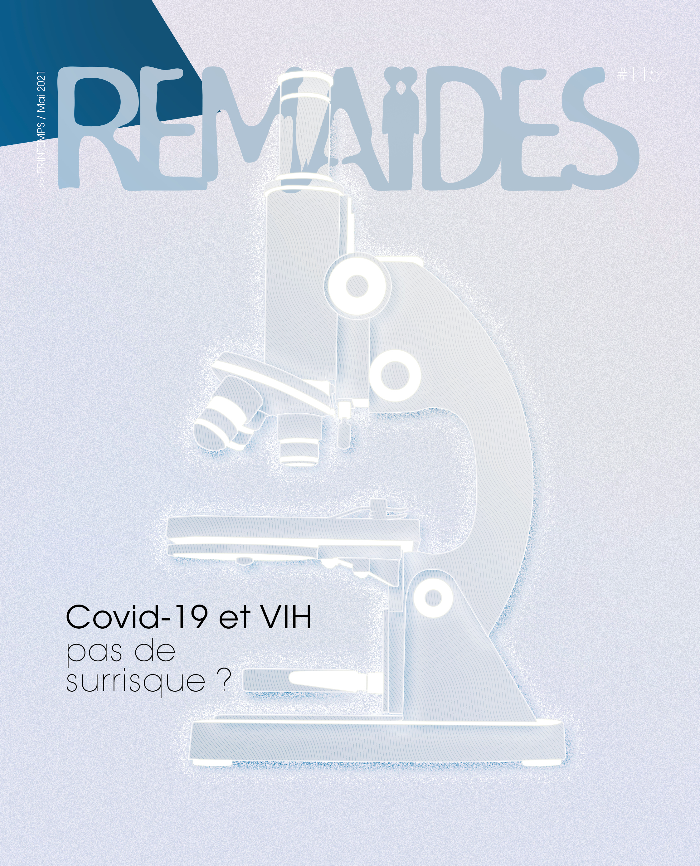 remaides 115 magazine aides association vih sida ist hépatites covid-19 coronavius discriminations