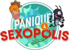 Panique à sexopolis logo