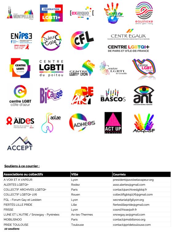 signataires courrier lgbtqi confinement covid-19 schiappa