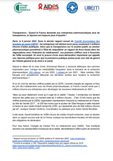 communiqué rapport CEPS aides association