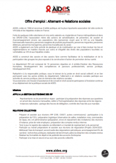 offre alternance ressources humaines AIDES