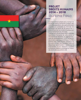 Projets Droits Humains Burkina Faso