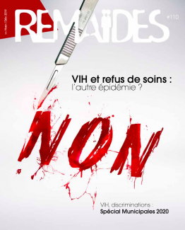Remaides 110 revue magazine info AIDES VIH sida refus de soins municipales 2020
